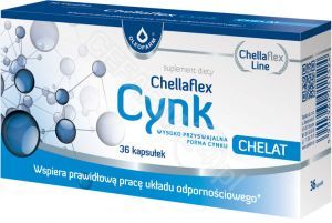 Chellaflex Cynk x 36 kaps