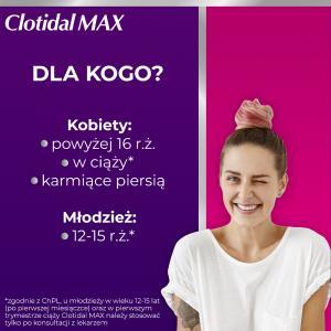 Clotidal MAX 500 mg x 1 tabl dopochwowa