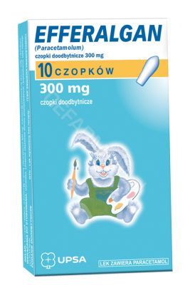 Efferalgan 300 mg x 10 czopków