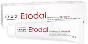 Etodal 100 mg/g żel 100 g (Ziaja)
