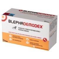 Blephademodex jałowe chusteczki do codziennej higieny powiek x 30 szt