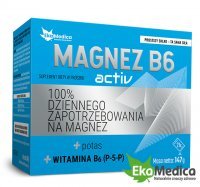 EkaMedica Magnez B6 Activ x 21 saszetek po 7 g