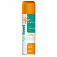 Panthenol 20% Supra pianka wspomagająca leczenie oparzeń słonecznych i termicznych 150 ml