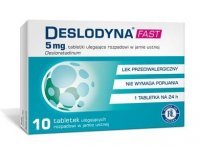 Deslodyna FAST 5 mg x 10 tabl