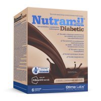 Olimp nutramil complex diabetic x 6 saszetek (smak intensywna czekolada)