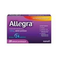 Allegra 120 mg x 20 tabl powlekanych