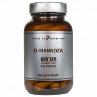 Pureline Nutrition D-mannoza 680 mg x 60 kaps