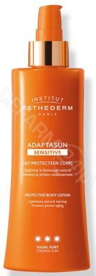 Institut Esthederm Adaptasun Sensitive mleczko ochronne do ciała przyspieszające opalanie, do skóry wrażliwej 200 ml