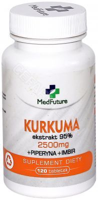 Kurkuma ekstrakt 95% 2500 mg x 120 tabl (Medfuture)