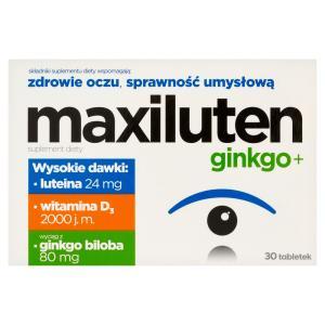 Maxiluten Ginkgo + x 30 tabl