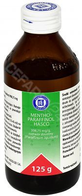 Mentho-paraffinol hasco 125 g