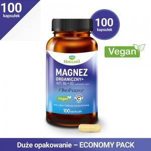 Naturell magnez organiczny + x 100 kaps