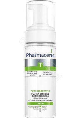 Pharmaceris T puri sebostatic pianka głęboko oczyszczająca do mycia twarzy 150 ml