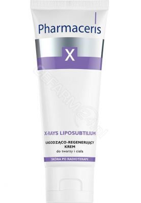 Pharmaceris x - xray liposubtilium łagodząco-regenerujący krem do twarzy i ciała 75 ml