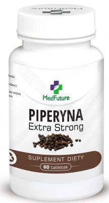 Piperyna Extra Strong x 60 tabl (Medfuture) (KROTKA DATA)