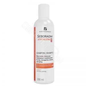 Seboradin Revitalizing szampon do włosów suchych, zniszczonych farbowaniem i modelowaniem 200 ml