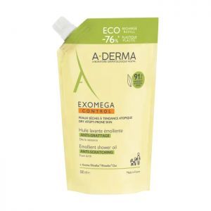 A-derma Exomega Control olejek emolient pod prysznic przeciw drapaniu 500 ml (REFILL)
