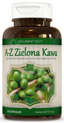 A-Z Zielona Kawa 600 mg x 60 kaps