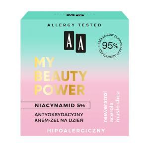 AA My Beauty Power Niacynamid 5% - antyoksydacyjny krem-żel na dzień 50 ml