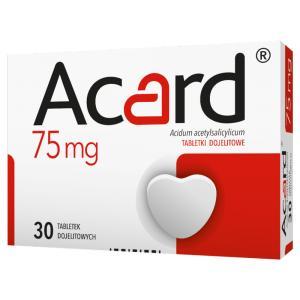 Acard 75 mg x 30 tabl dojelitowych