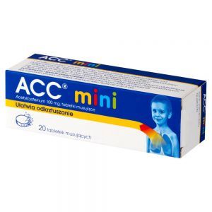 ACC mini 100 mg x 20 tabl musujących