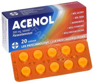 Acenol 300 mg x 20 tabl