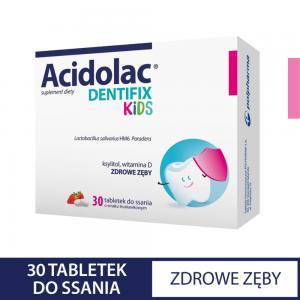 Acidolac Dentifix Kids x 30 tabl do ssania