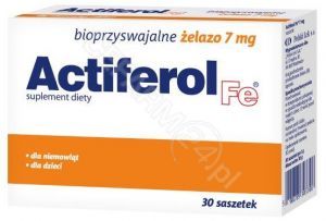 Actiferol Fe 7 mg x 30 sasz