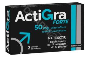 ActiGra Forte 50 mg x 2 tabl