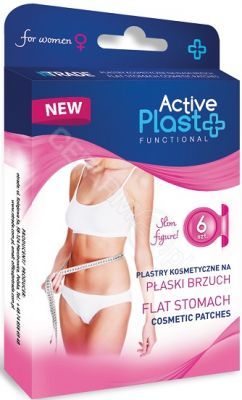 Active Plast - plastry kosmetyczne na płaski brzuch x 6 szt