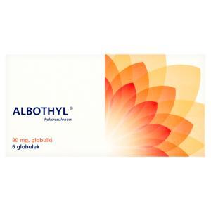 Albothyl 90 mg x 6 globulek dopochwowych