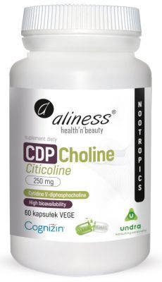 Aliness CDP Choline (Citicoline) 250 mg x 60 kaps