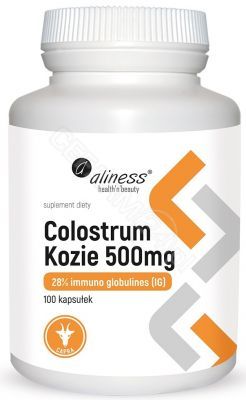 Aliness Colostrum Kozie 500 mg x 100 kaps