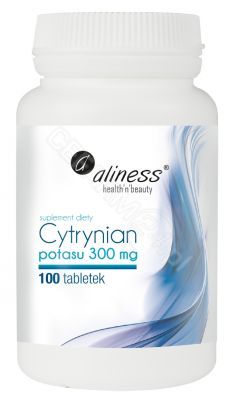 Aliness Cytrynian potasu 300 mg x 100 tabl