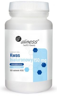 Aliness Kwas hialuronowy niskocząsteczkowy 150 mg x 100 tabl