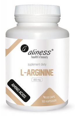 Aliness L-Arginine 800 mg x 100 kaps vege