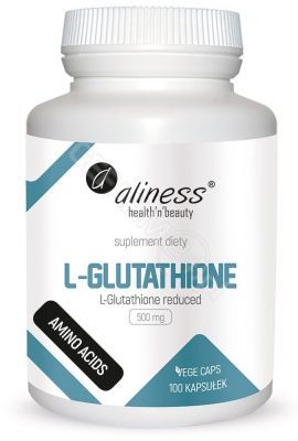 Aliness L-Glutathione reduced 500 mg x 100 kaps vege