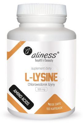 Aliness L-Lysine (chlorowodorek) 500 mg x 100 kaps