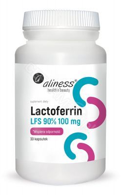 Aliness Lactoferrin LFS 90% 100 mg x 30 kaps