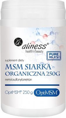 Aliness MSM Siarka Organiczna PLUS x 250 g