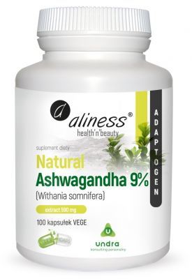 Aliness Natural Ashwagandha 9% x 100 kaps