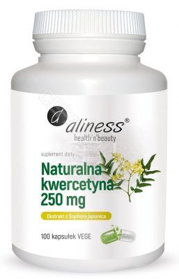 Aliness Naturalna Kwercytyna 250 mg x 100 kaps vege