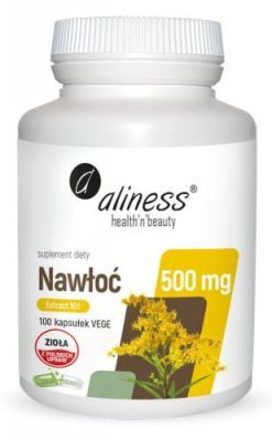 Aliness Nawłoć ekstrakt 10:1 500 mg x 100 kaps vege
