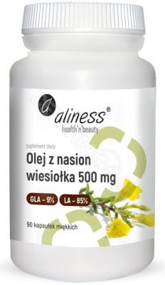 Aliness olej z  nasion wiesiołka 500 mg  x 90 kaps