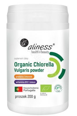 Aliness Organic Chlorella Vulgaris powder 200 g