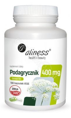 Aliness Podagrycznik 400 mg x 100 kaps vege
