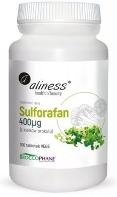 Aliness Sulforafan 400 mg x 100 tabl vege