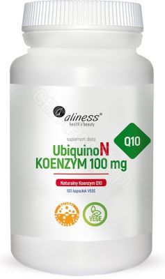 Aliness Ubiquinon Q10 Koenzym 100 mg x 100 kaps