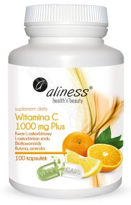 Aliness Witamina C 1000 mg Plus x 100 kaps