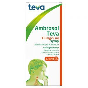 Ambrosol Teva 15mg/5ml syrop 120 ml